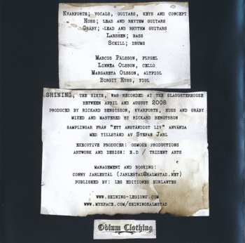 CD Shining: VI / Klagopsalmer