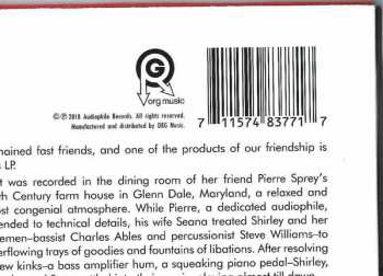 LP Shirley Horn Trio: Softly LTD