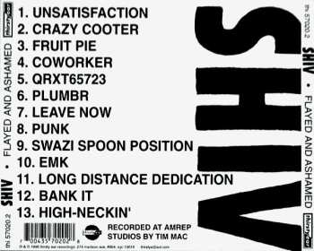 CD Shiv: Flayed And Ashamed