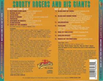 CD Shorty Rogers And His Giants: Martians Come Back / Way Up There