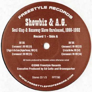 2LP Showbiz & A.G.: Broken Chains: Soul Clap & Runaway Slave Unreleased, 1990-1992