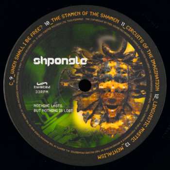 2LP Shpongle: Nothing Lasts... But Nothing Is Lost