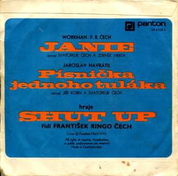 SP František Ringo Čech: Janie / Písnička Jednoho Tuláka