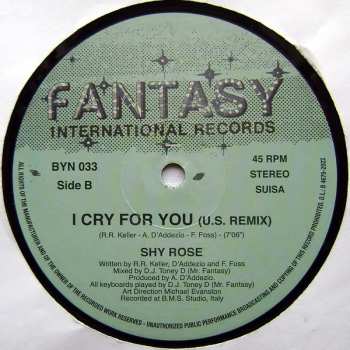 LP Shy Rose: I Cry For You