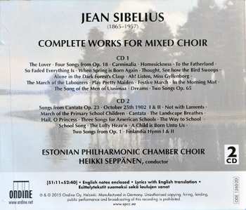 2CD/Set di cofanetti Jean Sibelius: Sibelius Compete Works For Mixed Choir