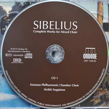 2CD/Set di cofanetti Jean Sibelius: Sibelius Compete Works For Mixed Choir