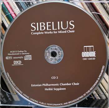 2CD/Set di cofanetti Jean Sibelius: Sibelius Compete Works For Mixed Choir