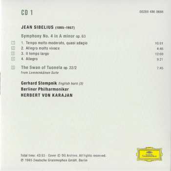 5CD/Set di cofanetti/Blu-ray Herbert von Karajan: Karajan Sibelius: Complete Recordings On Deutsche Grammophon