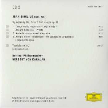 5CD/Set di cofanetti/Blu-ray Herbert von Karajan: Karajan Sibelius: Complete Recordings On Deutsche Grammophon