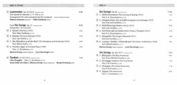 5CD/Set di cofanetti Jean Sibelius: Songs