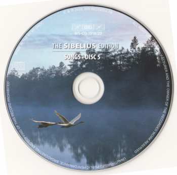 5CD/Set di cofanetti Jean Sibelius: Songs