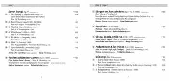 5CD/Set di cofanetti Jean Sibelius: Songs