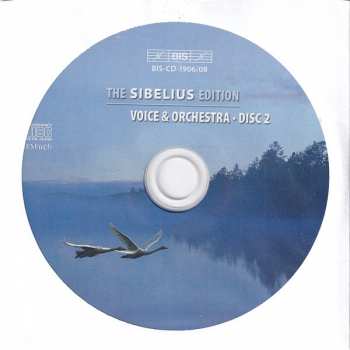 6CD/Set di cofanetti Jean Sibelius: Voice & Orchestra