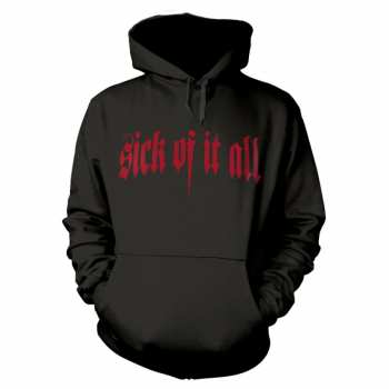 Merch Sick Of It All: Felpa con cappuccio Eagle