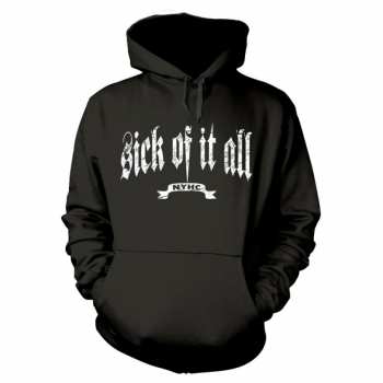 Merch Sick Of It All: Felpa con cappuccio Logo Sick Of It All