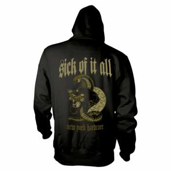 Merce Sick Of It All: Mikina S Kapucí Panther M