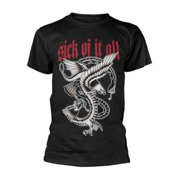 Album Sick Of It All: Maglietta Eagle (black)