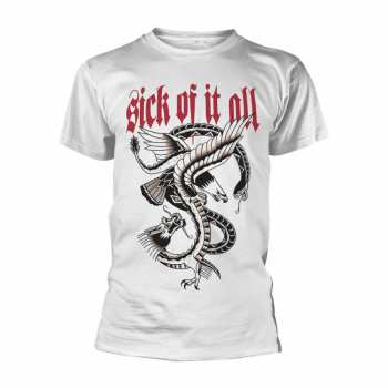 Merch Sick Of It All: Maglietta Eagle (white)