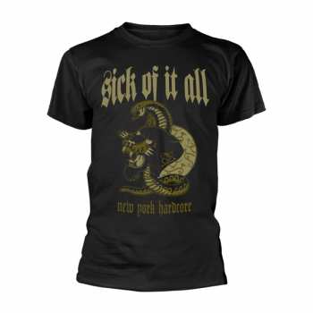 Album Sick Of It All: Maglietta Panther (black)