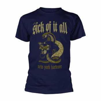 Album Sick Of It All: Maglietta Panther (navy)