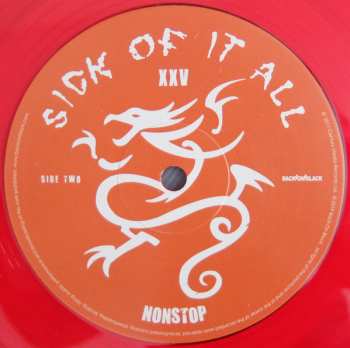 LP Sick Of It All: XXV Nonstop LTD