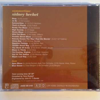 CD Sidney Bechet: Summertime 