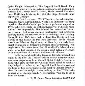 CD The Siegel-Schwall Band: The Reunion Concert