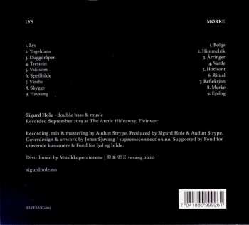 2CD Sigurd Hole: Lys / Mørke
