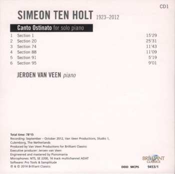 12CD/Set di cofanetti Simeon ten Holt: Canto Ostinato XL