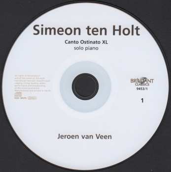 12CD/Set di cofanetti Simeon ten Holt: Canto Ostinato XL