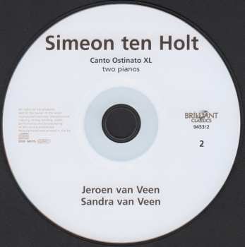 12CD/Set di cofanetti Simeon ten Holt: Canto Ostinato XL