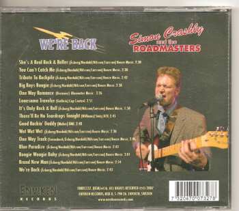 CD Simon Crashly And The Roadmasters: We're Back
