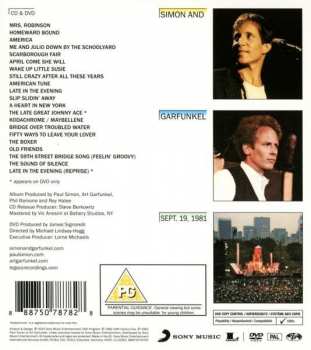 CD/DVD Simon & Garfunkel: The Concert In Central Park DLX