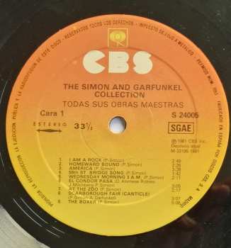 LP Simon & Garfunkel: The Simon And Garfunkel Collection / Todas Sus Obras Maestras