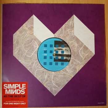 2LP Simple Minds: 40: The Best Of 1979 -2019