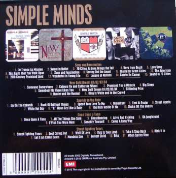 5CD/Set di cofanetti Simple Minds: 5 Album Set