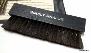 Audiotechnica Simply Analog  - Anti-static Wooden Brush Cleaner S/1 Black