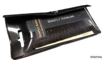 Audiotechnica Simply Analog  - Anti-static Wooden Brush Cleaner S/1 Black