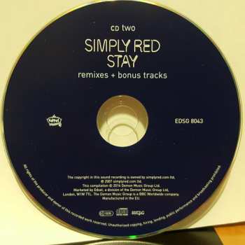 2CD/DVD Simply Red: Stay  DLX