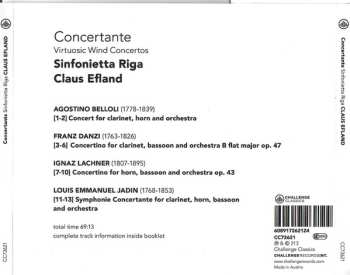 CD Sinfonietta Rīga: Concertante : Virtuosic Wind Concertos