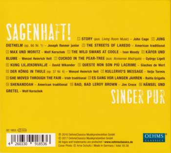 CD Singer Pur: Sagenhaft! (25 Jahre Singer Pur)