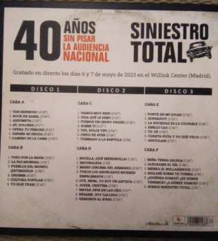 3LP/Set di cofanetti Siniestro Total: 40 Años Sin Pisar La Audiencia Nacional