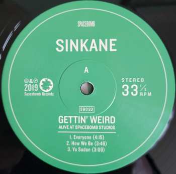 LP Sinkane: Gettin' Weird (Alive At Spacebomb Studios)