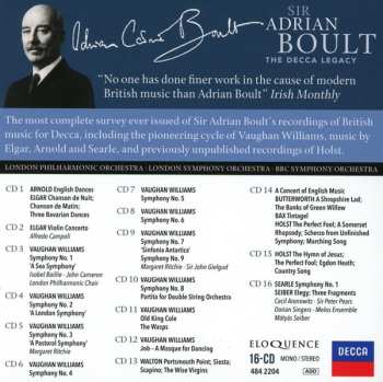 16CD/Set di cofanetti Sir Adrian Boult: The Decca Legacy, Volume 1 – British Music