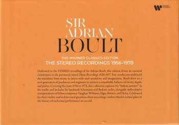 79CD/Set di cofanetti Sir Adrian Boult: The Stereo Recordings 1956-1978 - The Warner Classics Edition