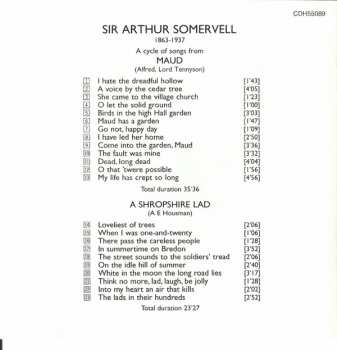 CD David Wilson-Johnson: Maud / A Shropshire Lad