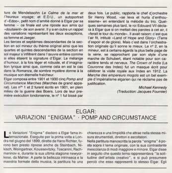 CD Leonard Bernstein: Enigma Variations / "Pomp And Circumstance" Marches Nos.1&2 / "The Crown Of India": March