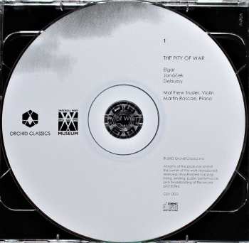 2CD Claude Debussy: The Pity Of War