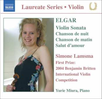 CD Sir Edward Elgar: Violin Sonata / Chanson De Nuit / Chanson De Matin / Salut D'Amour