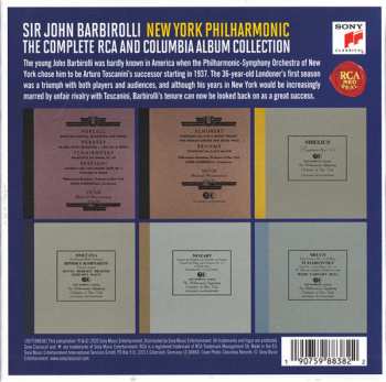 6CD/Set di cofanetti The New York Philharmonic Orchestra: The Complete RCA and Columbia Album Collection